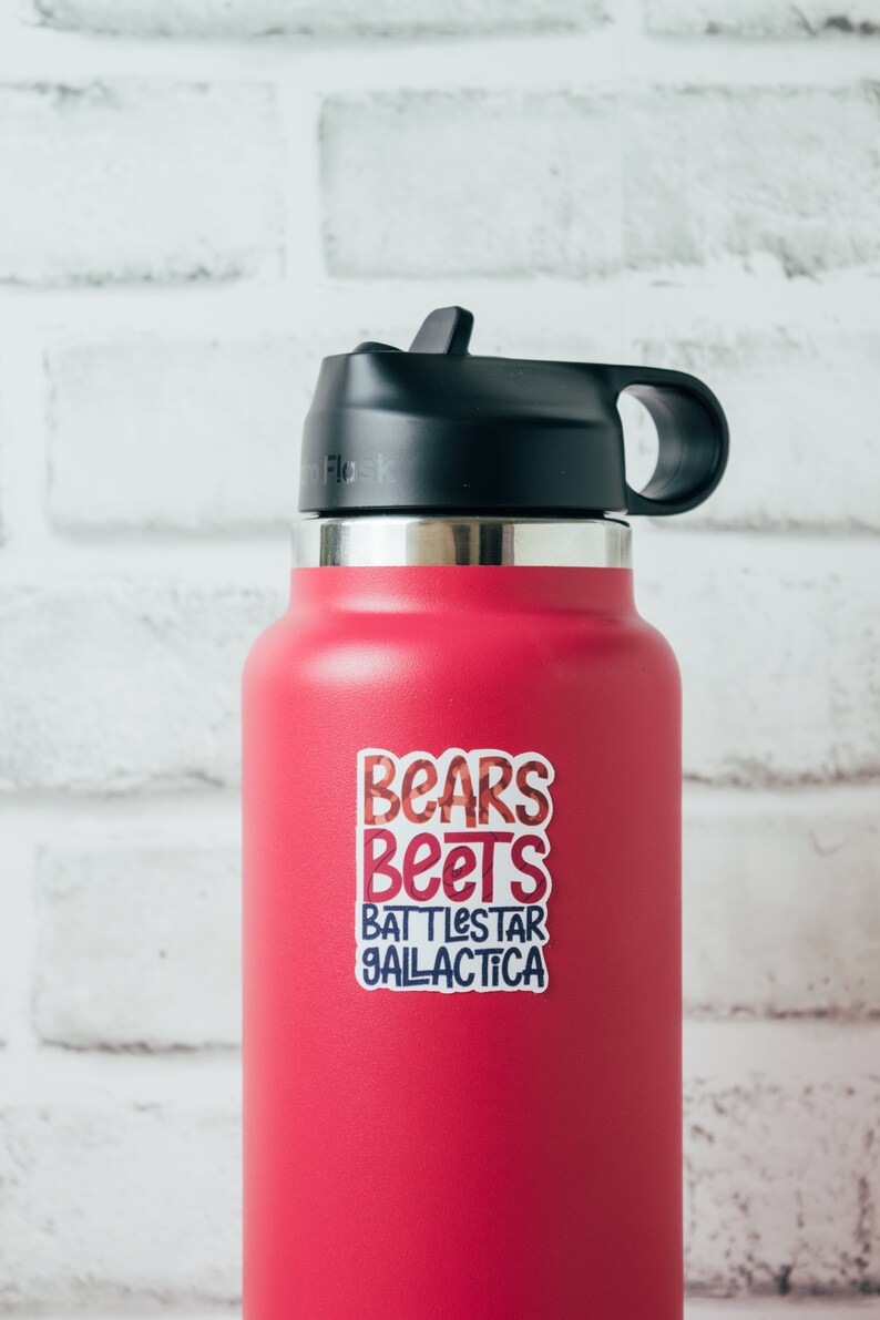 Bears Battlestar Gallactica Sticker The Office Sticker Beets