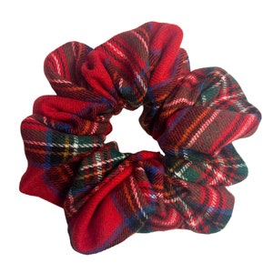 The Bonnie Scrunchie, Birch Studios Scrunchies, Large Scrunchies, Hair Scrunchies, Tartan Scrunchies