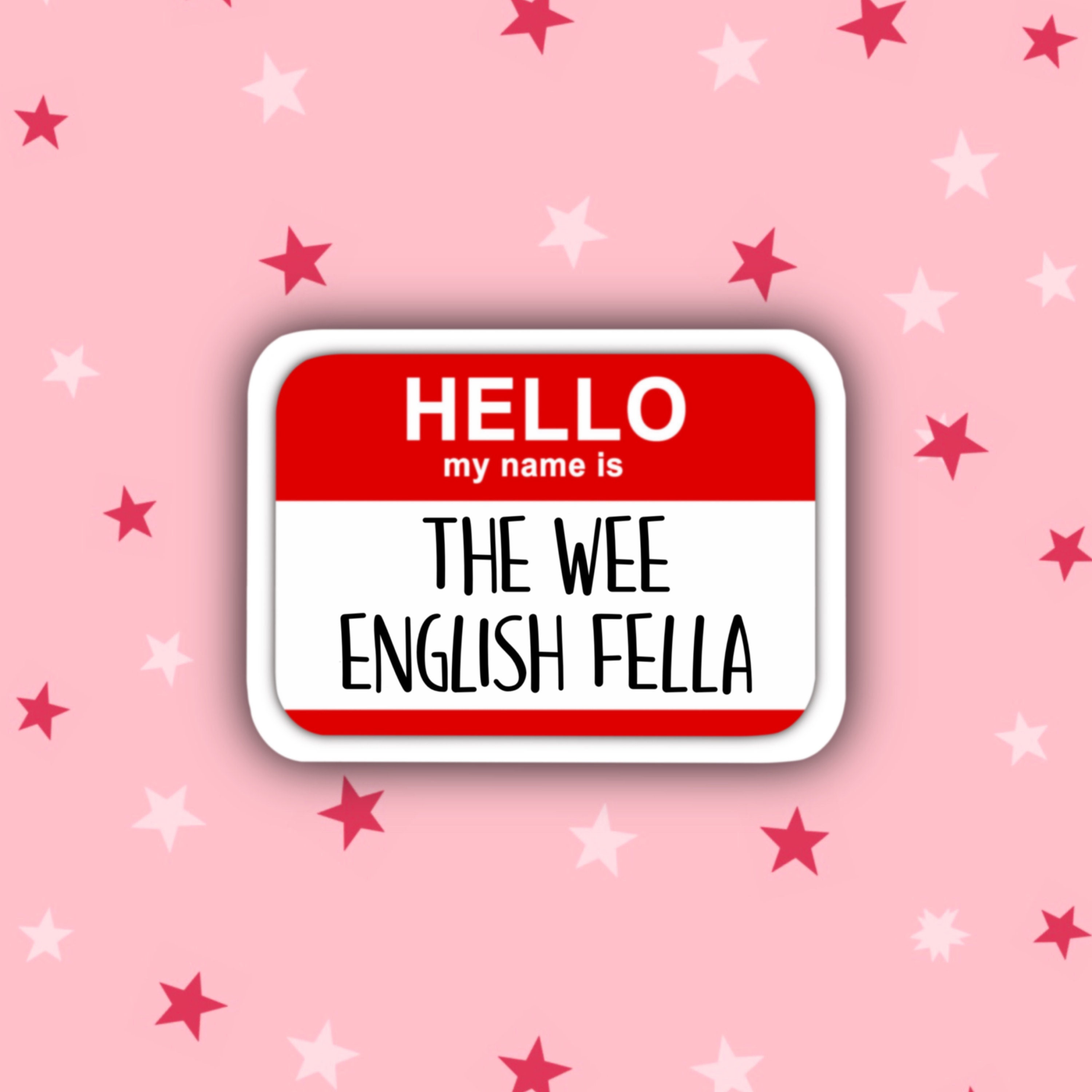 The Wee English Fella James Derry Girls Stickers Etsy
