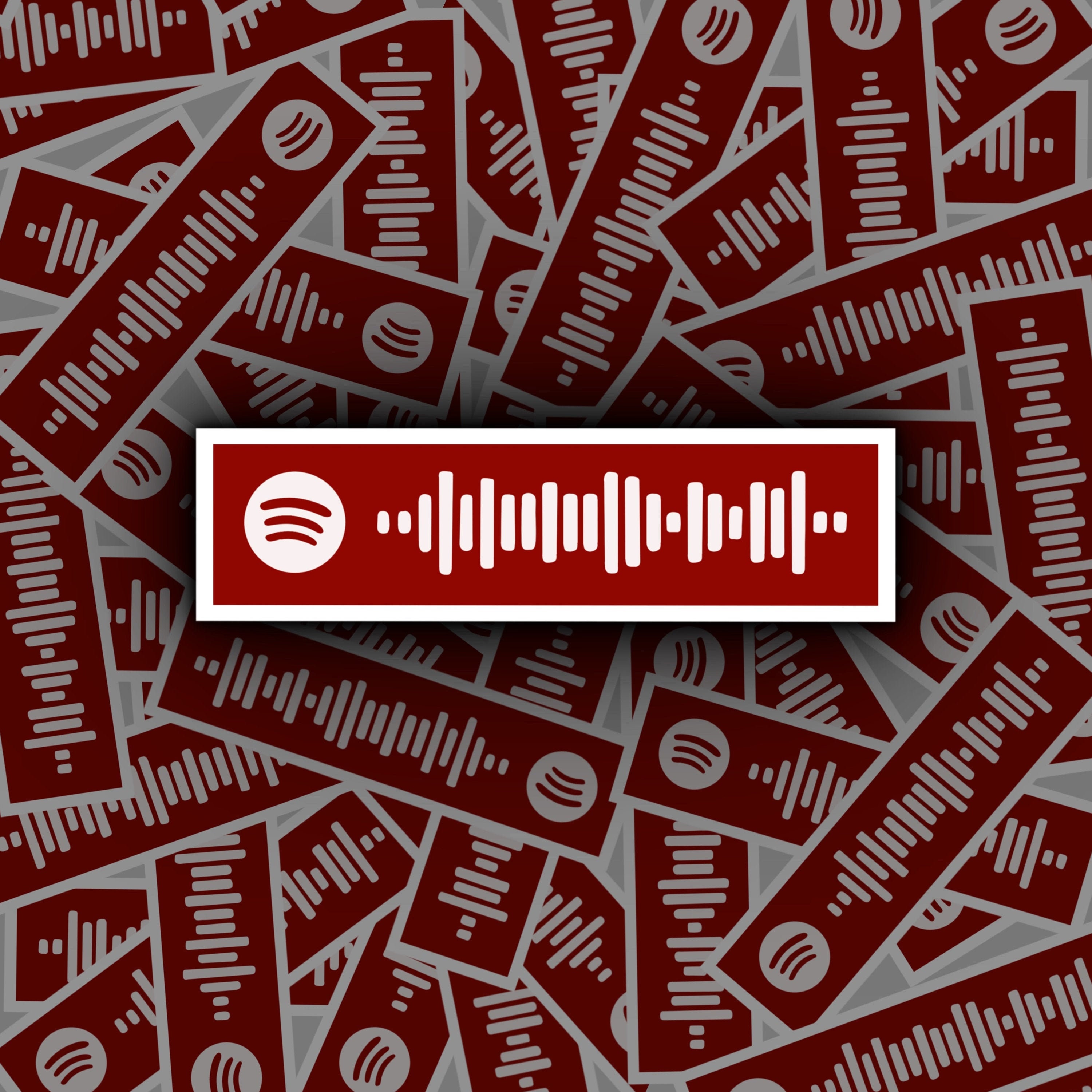Custom Spotify Code Sticker Music Stickers Spotify Sticker Etsy UK
