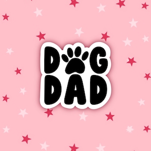 Pegatina de papá perro / Pegatinas de perro / Amante de perros / Papá perro / Regalos para perros