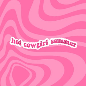 Autocollant chaud d'été de cow-girl | Autocollant Cowgirl Vibes, Autocollants Cowboy, Disco Cowboy, Esthétique Cowgirl, Esthétique Cowboy
