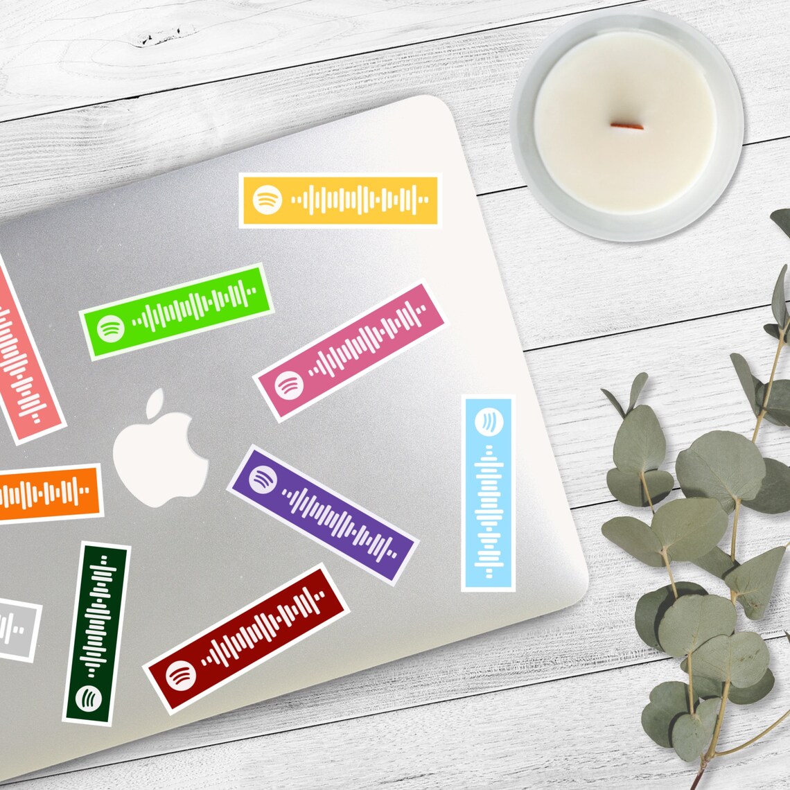 Custom Spotify Code Sticker Music Stickers Spotify Sticker Etsy