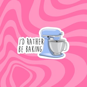 Eu um pouco estaria cozendo a etiqueta adesivo | Padeiro, Baker Merch, Home Baker, Padaria, Mixer, Baker Gifts, Cooking Gifts