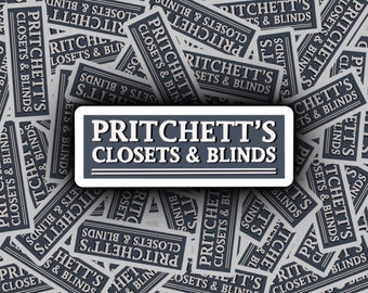 Pritchett's Closets and Blinds Sticker | Jay Pritchett | Modern Family Sticker