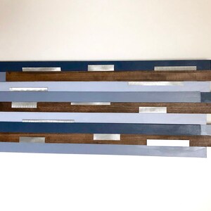 Wood wall art, Modern wood art, Abstract wood art, Rustic modern art, Modern wood wall art, Reclaimed artwork, Wood wall decor image 5