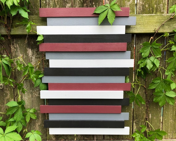 Wall Hanging Wood Wall Art /'Wood strips/'. Abstract Wood Sculpture
