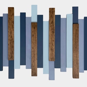 Modern wood wall art, 3D wooden wall art, Wood wall sculpture, Geometric wood wall art, Wooden wall art