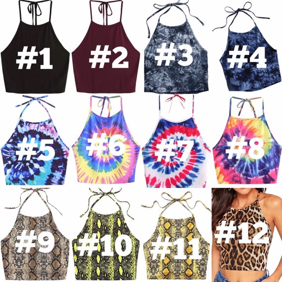 etsy custom crop top