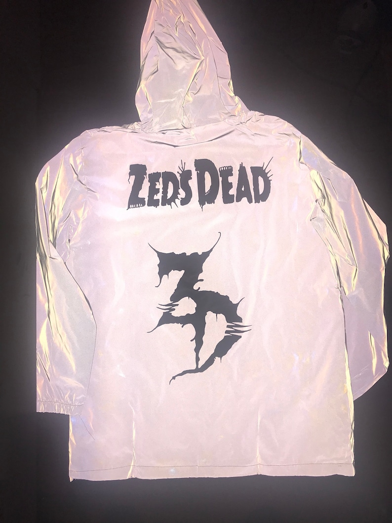 custom reflective hoodie