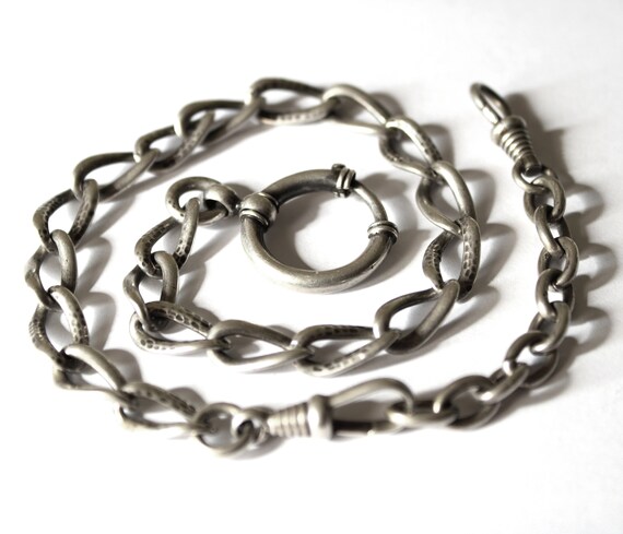 Art Deco - Watch Chain - Silver 800