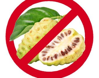 Say "NO" To Noni Sticker