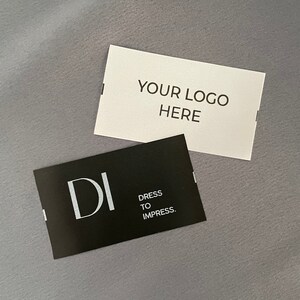 Más de 1000 etiquetas de costura, etiquetas de logotipo personalizadas, etiquetas de ropa personalizadas, costura en blanco o negro en etiquetas de satén suave imagen 10