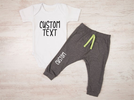 etsy personalized baby clothes