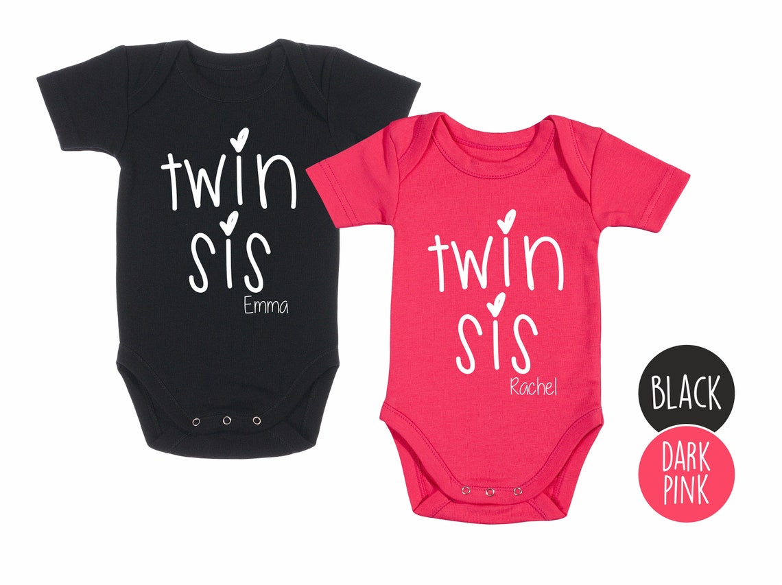 Twin Girl Baby Gift Newborn Twin Girl Gifts Set of 2 Etsy