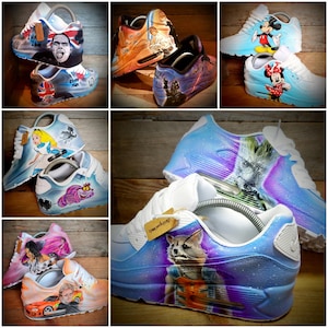 Personalised Custom Painted Air Max 90/Sneakers/Shoes/Kicks/Premium