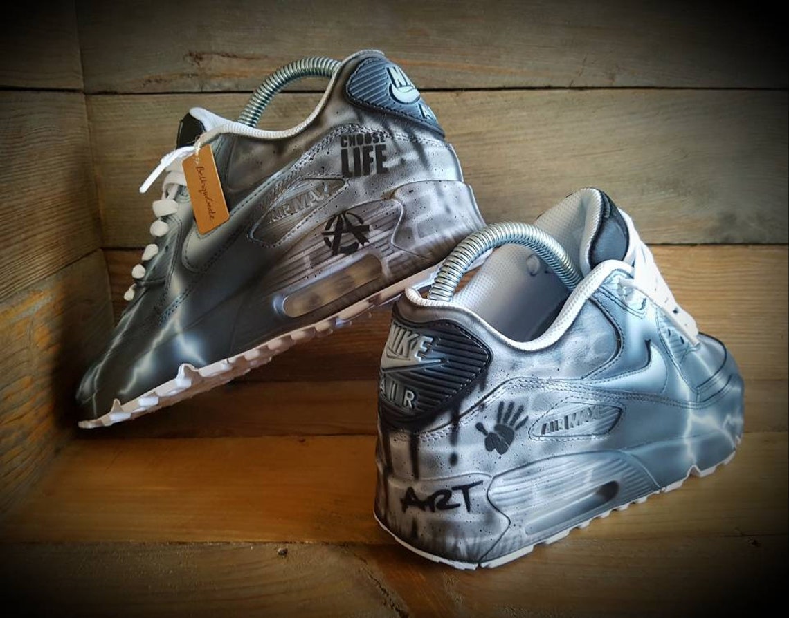 custom painted air max 90