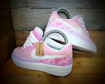 Air Force 1/AF1/Tênis/Calçados/Chuteiras/Premium/Personalizados/Corações personalizados