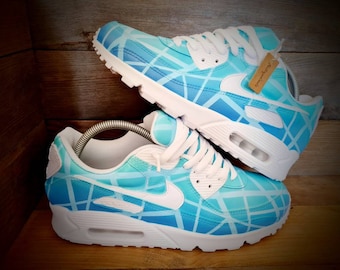 Custom Painted Air Max 90/Sneakers/Shoes/Kicks/Premium/Personalised/Enigma