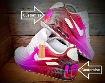 Air Max 90 personalizadas pintadas/zapatillas/zapatillas/zapatillas/zapatillas premium/personalizadas/grafiti galáctico