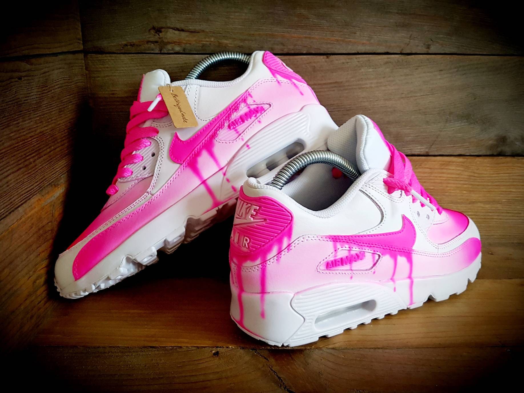 Nike Air Max 270 Custom Pink Butterflies