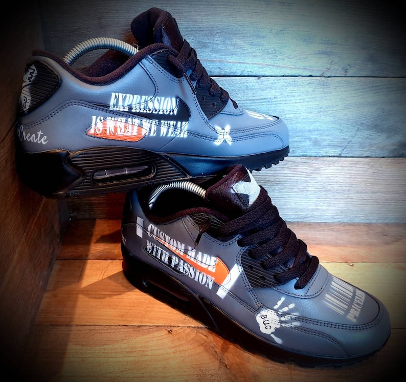 Custom Painted Air Max 90/Sneakers/Shoes/Kicks/Premium/Personalised/The Unique One image 2