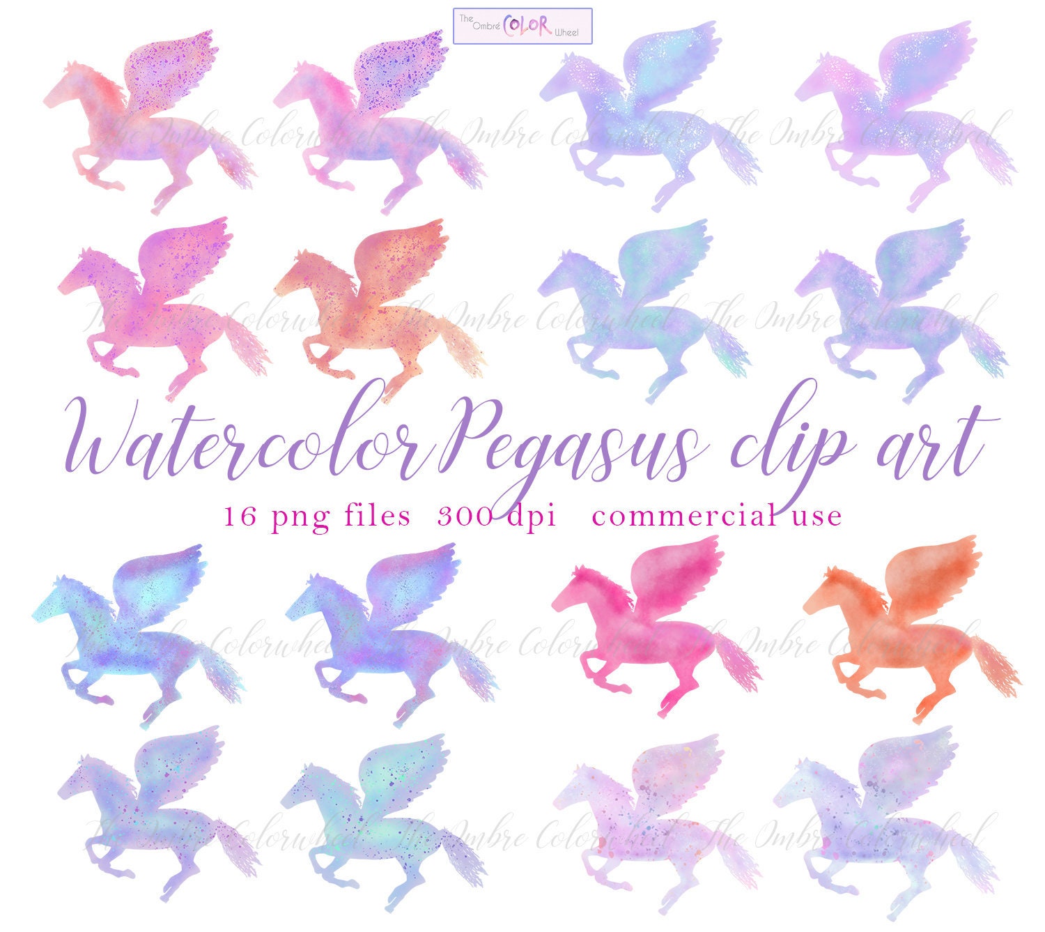 Acuarela pegasus, pegasus, pegasus png, clipart fantasía, pegaso rosa, gráficos de caballos, gráficos caprichosos