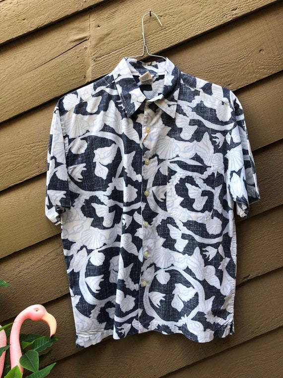 Men's Small Vintage Hawaiian Shirt Old 