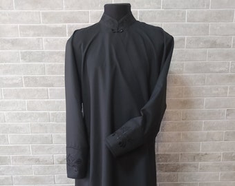 Orthodox cassock - St. Petersburg style cassock in linen-gabardine - Cassock for a priest - Inner cassock - Religious cloth - Undercassock