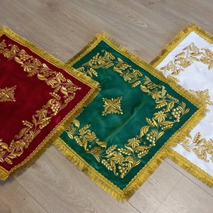 Embroidered Gospel Cover - Gospel Vestment - Gospel Cape