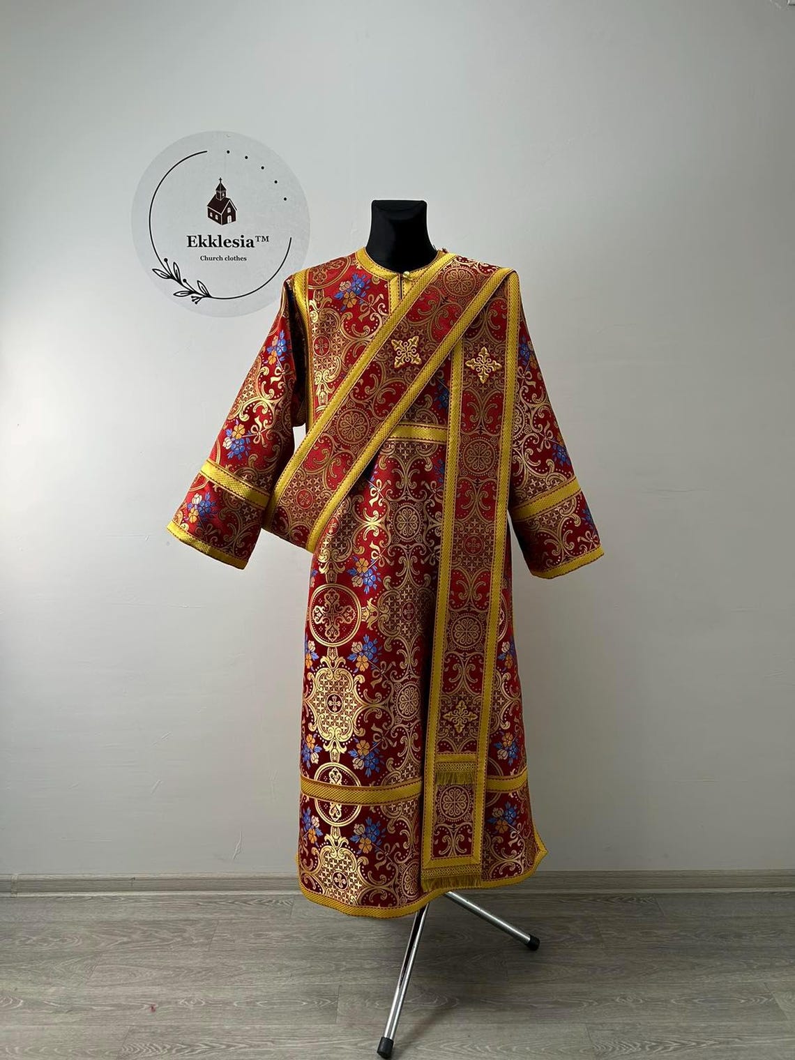 Protodeacon Protodeacon Vestments Set in Nonmetallic Brocdae - Deacon's Alb ...