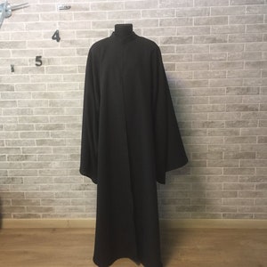 Greek style Outer cassock without embroidery - Orthodox Greek Riassa - Priest's external cassock - Rhason - Exorhason