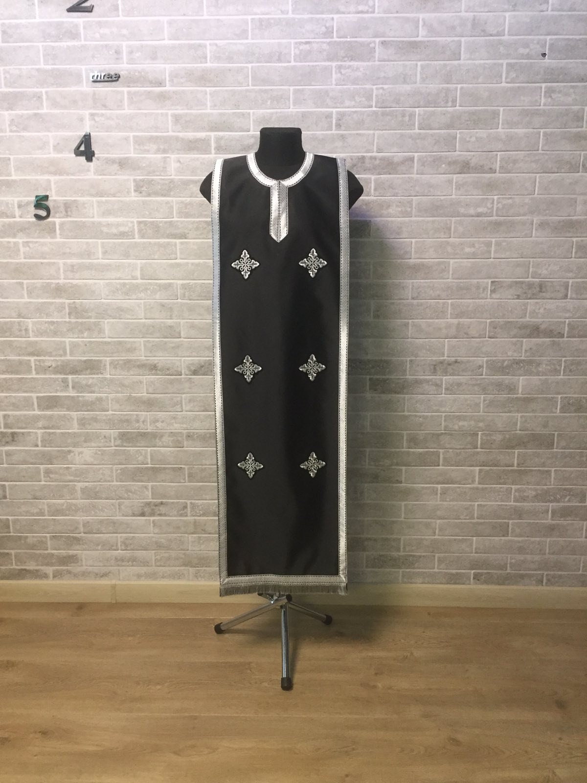 Coptic Style Epitrachilus - Coptic Stole in Satin - Coptic Epitrachilus ...