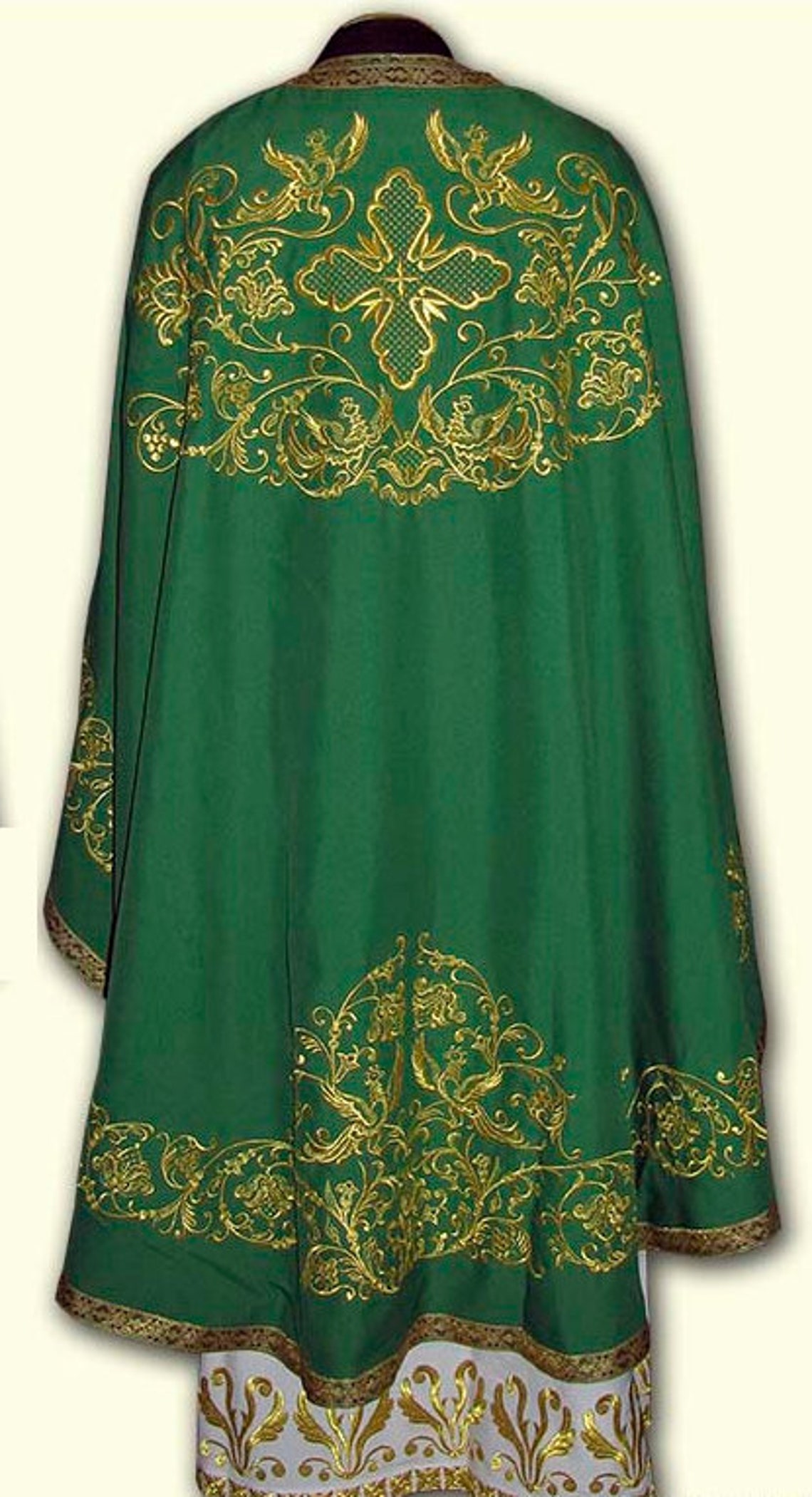 Greek Vestment Priest Robe Orthodox Vestments Priest Etsy