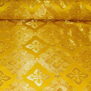 Babylon Nonmetallic Brocade - Church Brocade - Liturgical Brocade - Priest Brocade