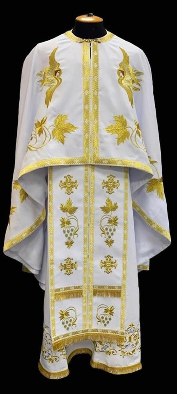 Greek vestment Priest vestment Clothes for priests | Etsy