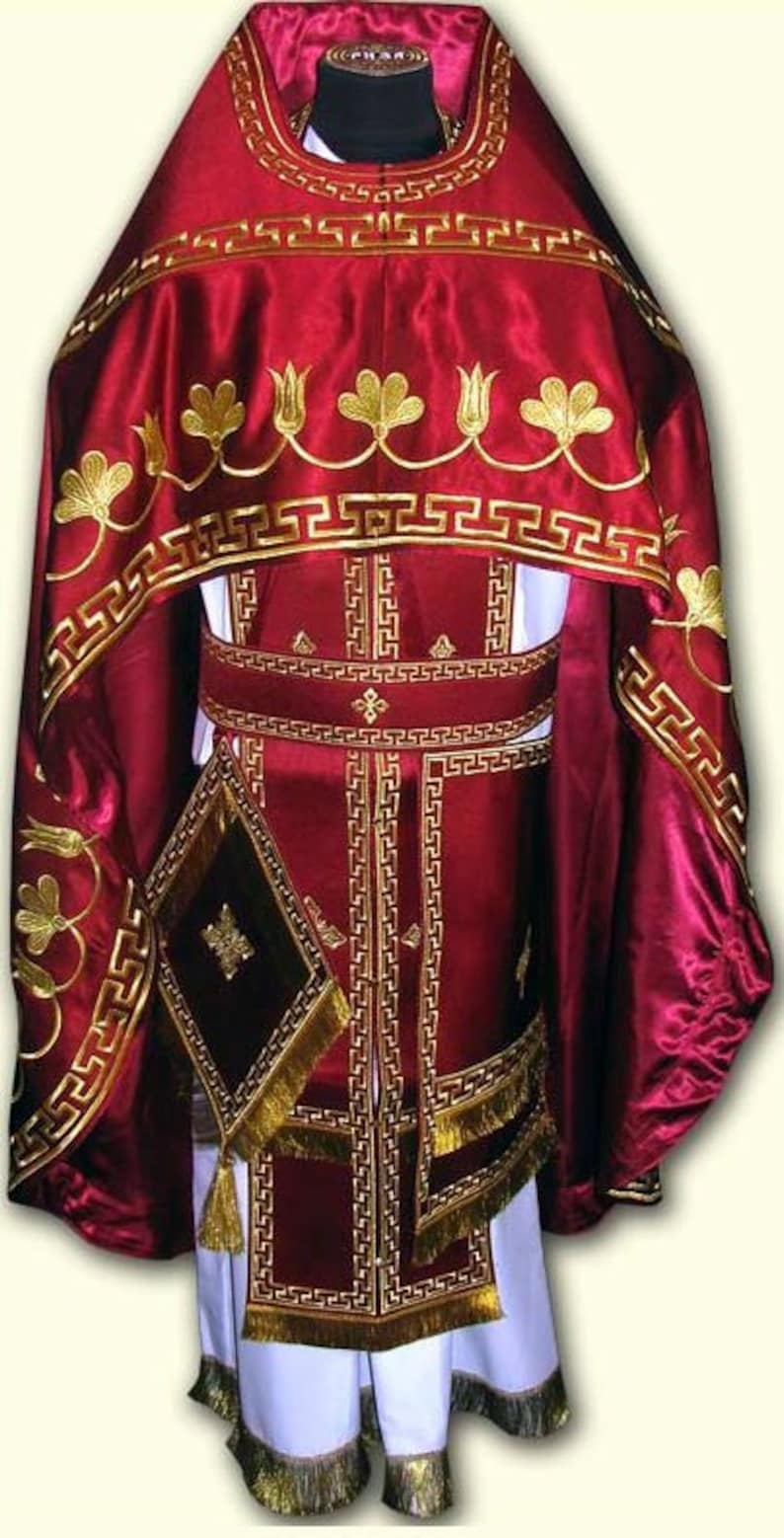 Priest vestment Priest robes Clothes for priests sacred Etsy