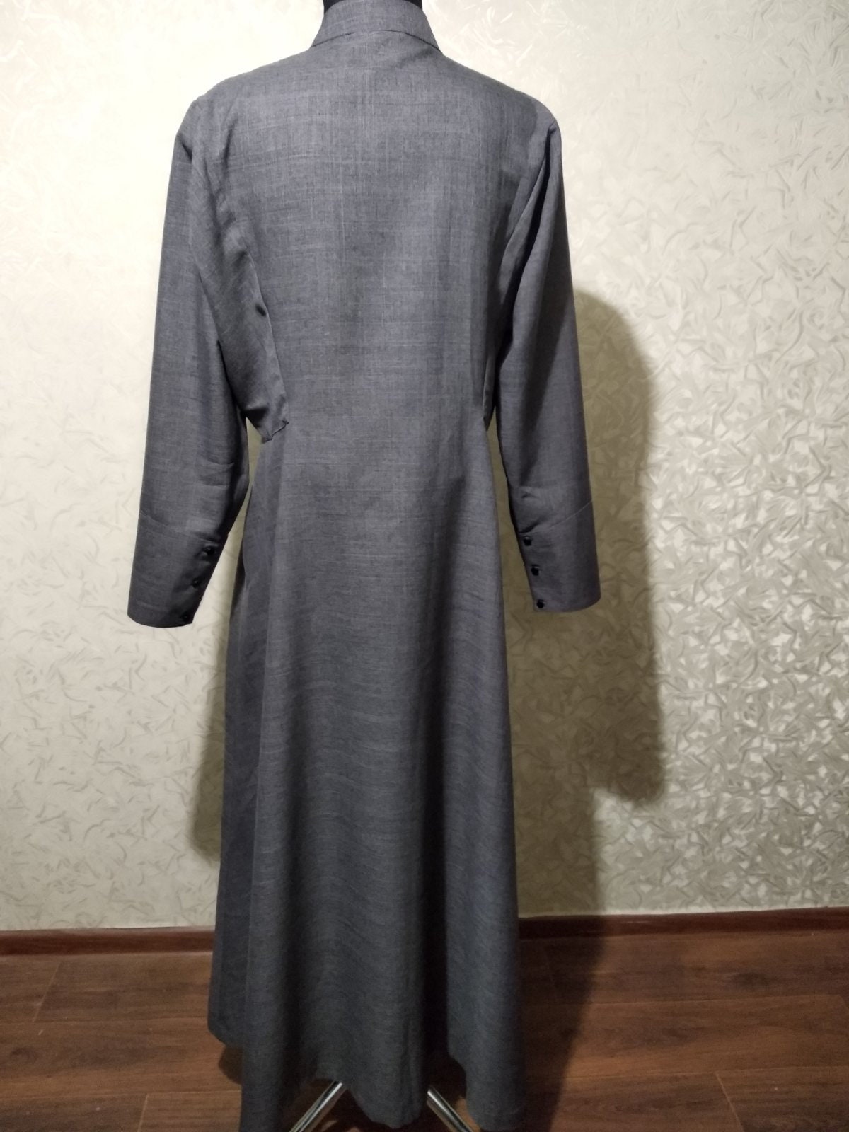 Cassock Style Robe Slavic Style Orthodox Cassock - Cassock for a Priest - Religious Cloth ...