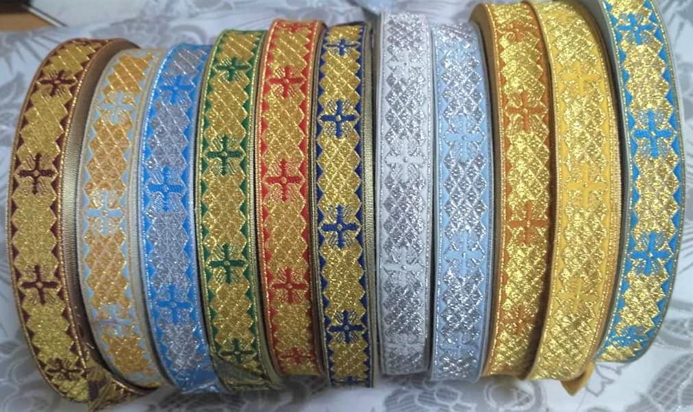 Liturgical Trim 2.5cm 1 and 38 Cm 15 Etsy