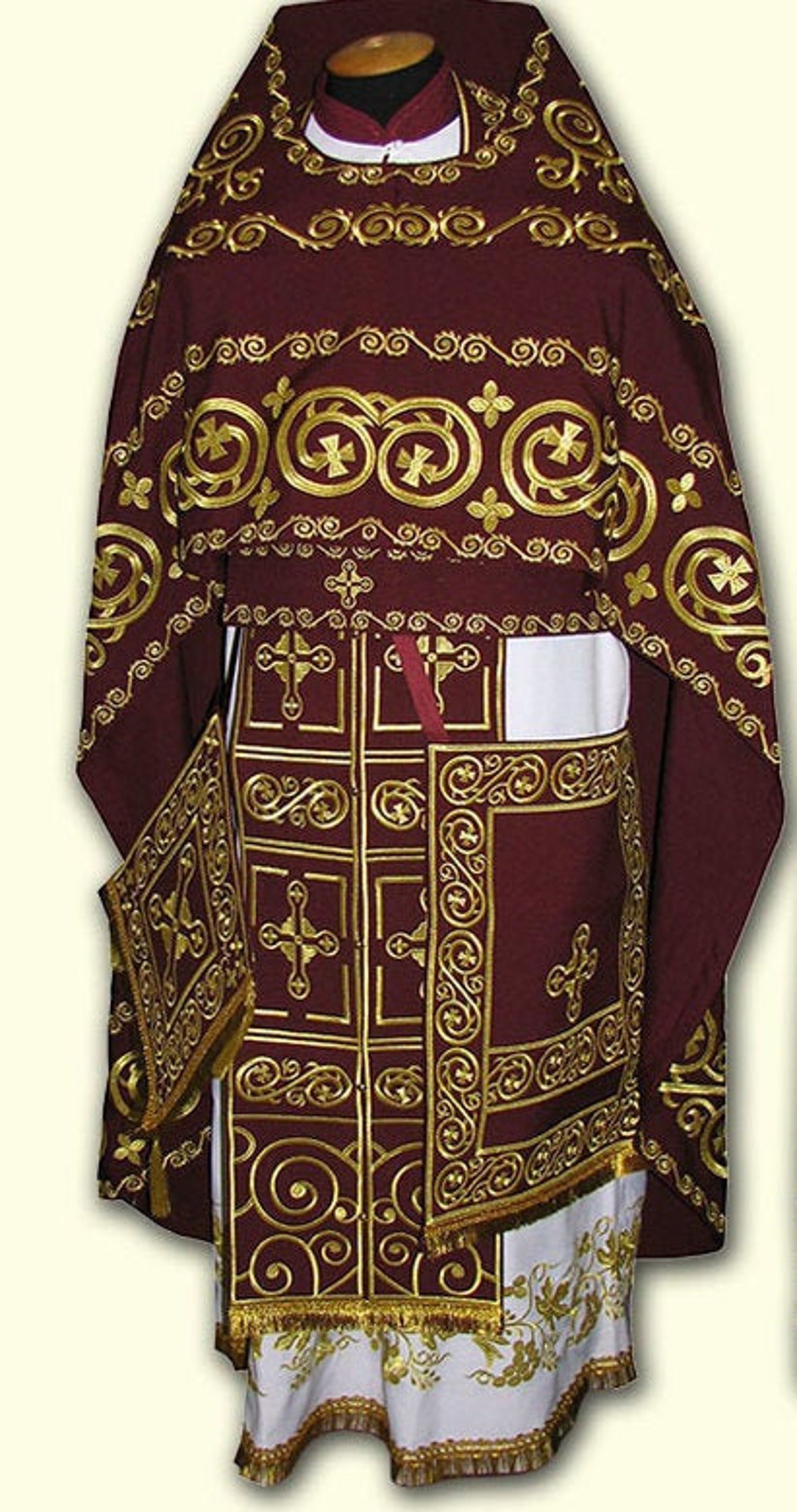 Priest vestment Priest robes Clothes for priests Etsy