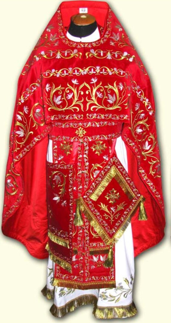 Priest vestment Priest robes Clothes for priests sacred Etsy