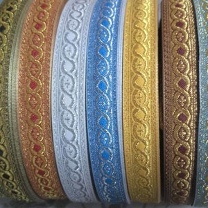 Church galoon 2.5cm (1&quot;) 3.8 cm (1.5&quot;) - Church galoon - Liturgical Galloon trim - ribbon