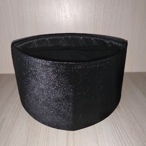 Skufia plegable - Skufia portátil - Sombrero negro - Calota - birrete - gorra - cofia