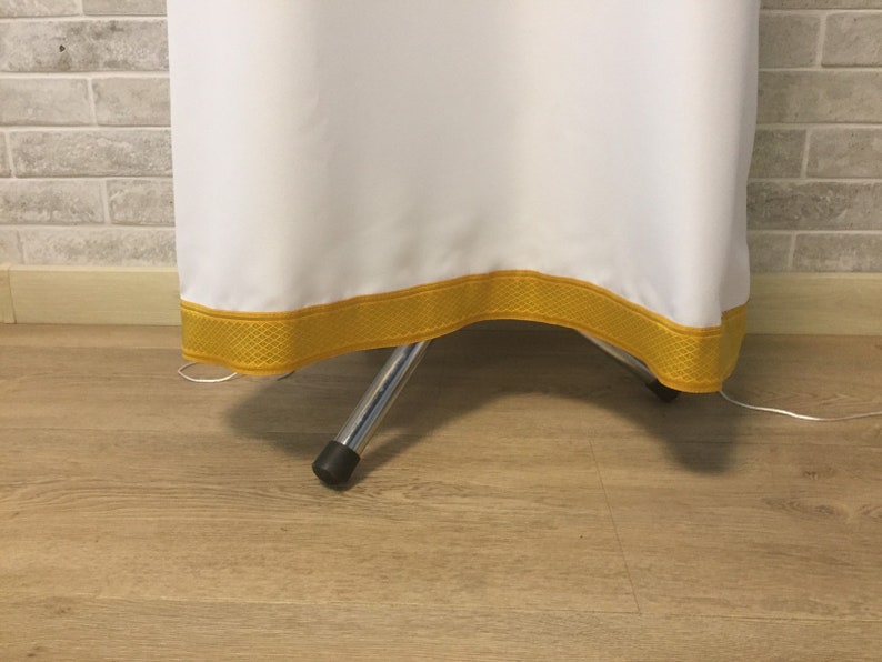 Stykhar sin bordado - podriznik con cinta - Sacerdote stykhar - Vestimenta del altar - Stykhar imagen 3