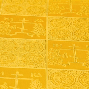 Calvary Nonmetallic Greek Brocade - Church Brocade - Liturgical Brocade - Priest Brocade - Church fabrics - Vestments fabric