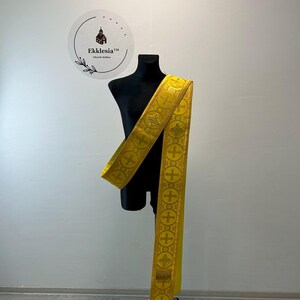 Deacon's / Protodeacon's orarion - Orthodox orarion - Greek Orarion - Russian Orarion - Stole image 2