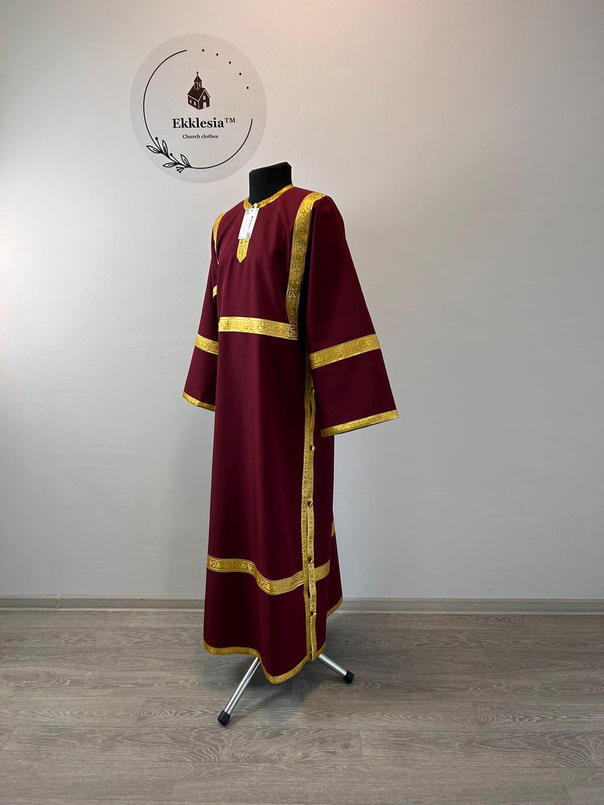 Addereth Robe Altar Server Reader Robe in Gabardine - Stikharion - Surplice - Rochet ...