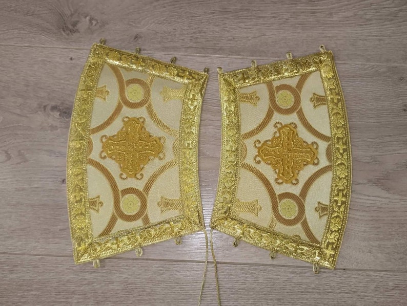 Deacon's / Protodeacon's orarion - Orthodox orarion - Greek Orarion - Russian Orarion - Stole image 7