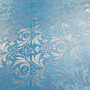 Mira - Nonmetallic Greek Brocade - Church Brocade - Liturgical Brocade - Priest Brocade