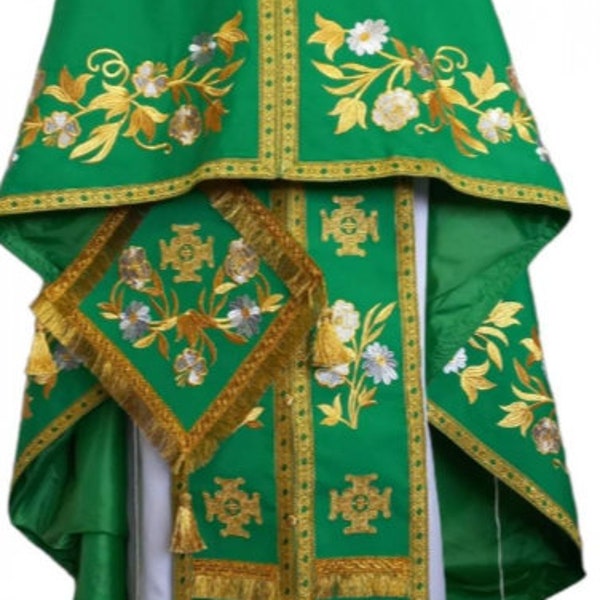 Priestergewaad - Priestergewaden - Kleding voor priesters - heilige gewaden - Religieuze doek - Klassiek op maat gemaakt geestelijken - kerkkleding